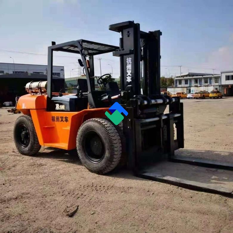 二手叉车10吨价格二手杭叉10吨干活车性能免检出售二手叉车10吨价格